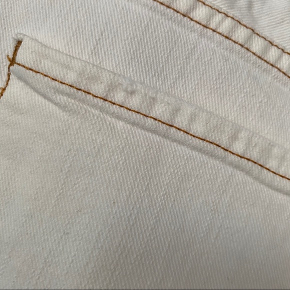 Just Cavalli Off White/Cream Cropped Jeans - Picture 10 of 11